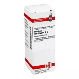PLUMBUM METALLICUM Diluição D 6, 20 ml