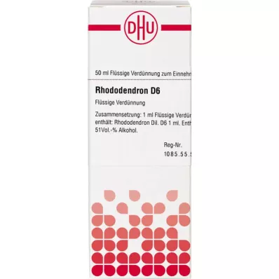 RHODODENDRON Diluição D 6, 50 ml