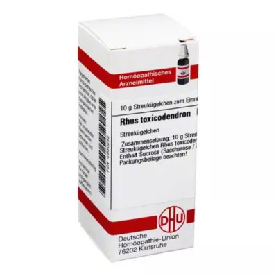 RHUS TOXICODENDRON D 200 glóbulos, 10 g RHUS TOXICODENDRON D 200 glóbulos, 10 g