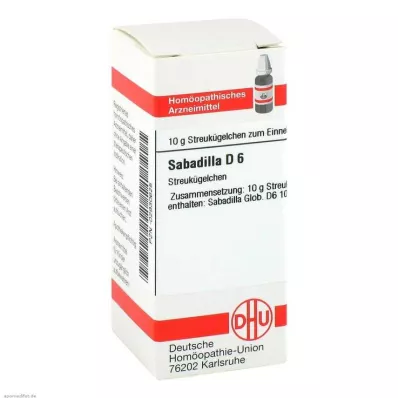SABADILLA D 6 glóbulos, 10 g SABADILLA D 6 glóbulos, 10 g