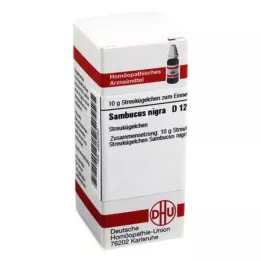 SAMBUCUS NIGRA D 12 glóbulos, 10 g