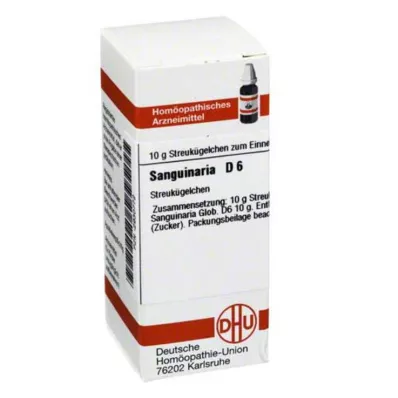 SANGUINARIA D 6 glóbulos, 10 g SANGUINARIA D 6 glóbulos, 10 g