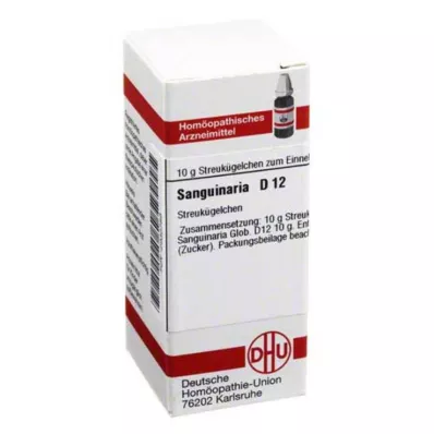 SANGUINARIA D 12 glóbulos, 10 g SANGUINARIA D 12 glóbulos, 10 g