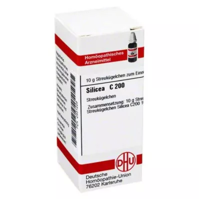 SILICEA C 200 glóbulos, 10 g