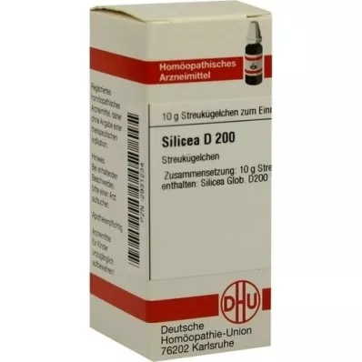 SILICEA D 200 glóbulos, 10 g