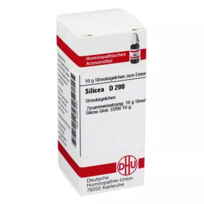 SILICEA D 200 glóbulos, 10 g