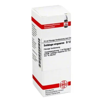 SOLIDAGO VIRGAUREA Diluição D 12, 20 ml SOLIDAGO VIRGAUREA Diluição D 12, 20 ml