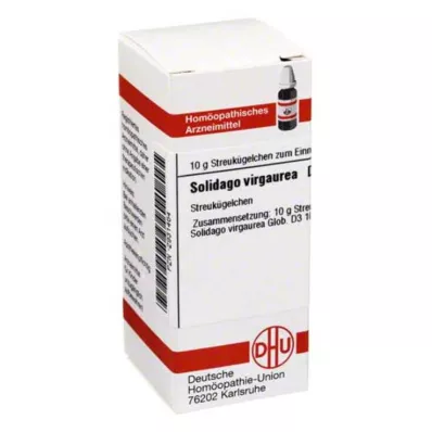 SOLIDAGO VIRGAUREA D 3 glóbulos, 10 g SOLIDAGO VIRGAUREA D 3 glóbulos, 10 g