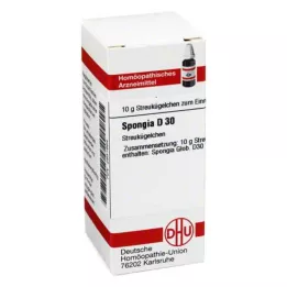 SPONGIA D 30 glóbulos, 10 g