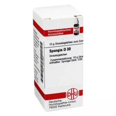 SPONGIA D 30 glóbulos, 10 g SPONGIA D 30 glóbulos, 10 g