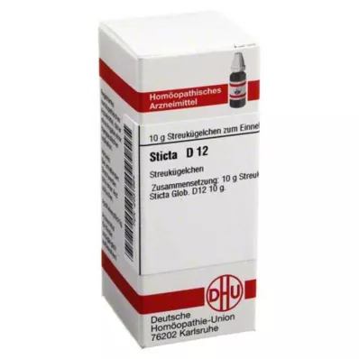 STICTA D 12 glóbulos, 10 g