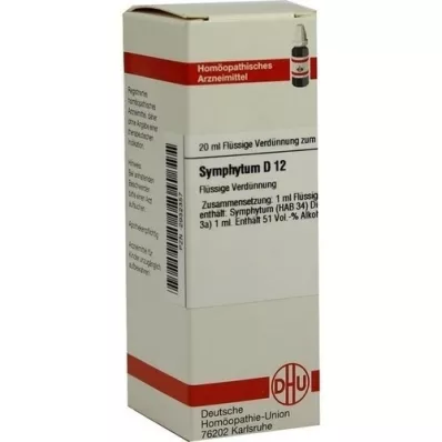 SYMPHYTUM Diluição D 12, 20 ml