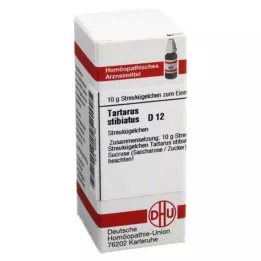 TARTARUS STIBIATUS D 12 glóbulos, 10 g