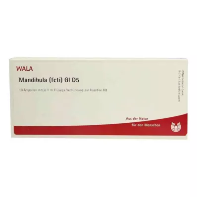 MANDIBULA feti GL D 5 ampolas, 10X1 ml