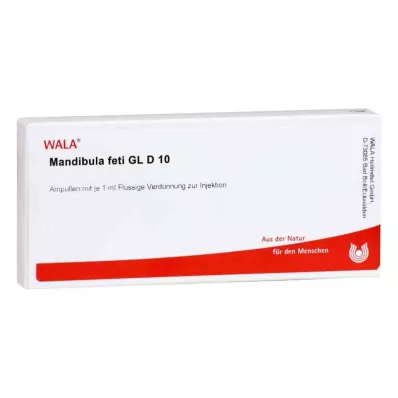 MANDIBULA feti GL D 10 ampolas, 10X1 ml