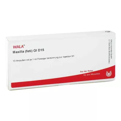 MAXILLA feti GL D 15 ampolas, 10X1 ml MAXILLA feti GL D 15 ampolas, 10X1 ml