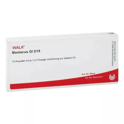 MENISCUS GL D 15 ampolas, 10X1 ml