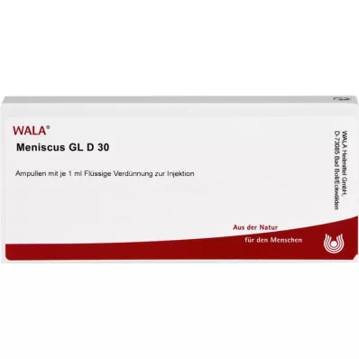 MENISCUS GL D 30 ampolas, 10X1 ml