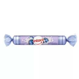 INTACT Iogurte de mirtilo com rolo de dextrose, 40 g
