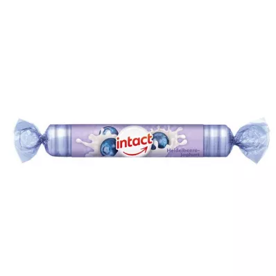 INTACT Iogurte de mirtilo com rolo de dextrose, 40 g INTACT Iogurte de mirtilo com rolo de dextrose, 40 g
