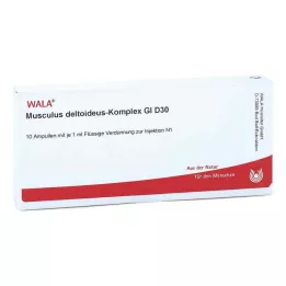 MUSCULUS DELTOIDEUS Complexo GL D 30 ampolas, 10X1 ml