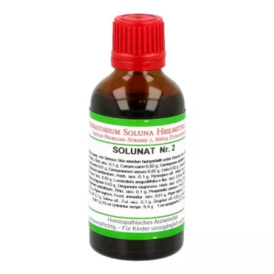 SOLUNAT Gotas n.º 2, 50 ml