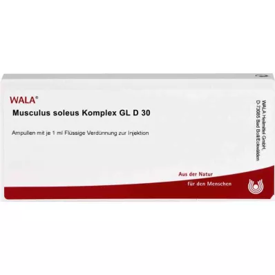 MUSCULUS SOLEUS Complexo GL D 30 ampolas, 10X1 ml MUSCULUS SOLEUS Complexo GL D 30 ampolas, 10X1 ml