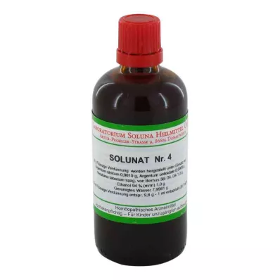 SOLUNAT N.º 4 gotas, 100 ml