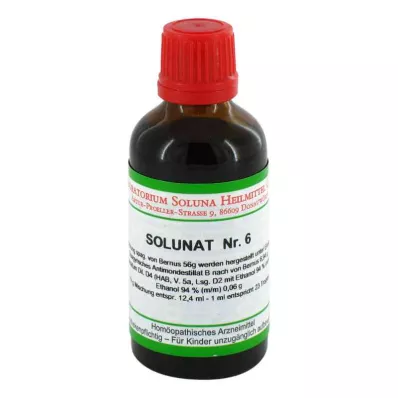 SOLUNAT Gotas N.º 6, 50 ml