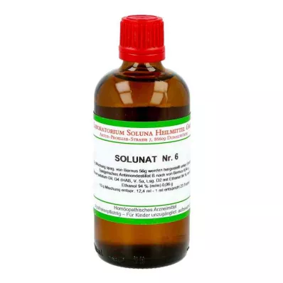 SOLUNAT Gotas n.º 6, 100 ml SOLUNAT Gotas n.º 6, 100 ml
