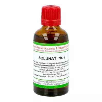 SOLUNAT Gotas N.º 7, 50 ml