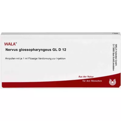 NERVUS GLOSSOPHARYNGEUS GL D 12 ampolas, 10X1 ml NERVUS GLOSSOPHARYNGEUS GL D 12 ampolas, 10X1 ml