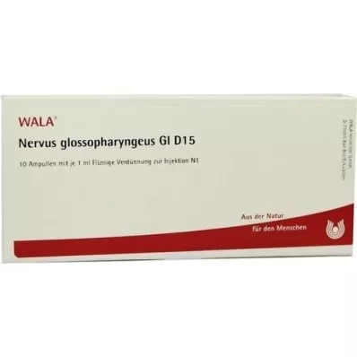 NERVUS GLOSSOPHARYNGEUS GL D 15 ampolas, 10X1 ml