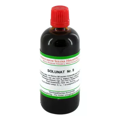 SOLUNAT N.º 9 gotas, 100 ml