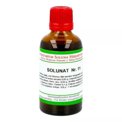 SOLUNAT Gotas N.º 11, 50 ml SOLUNAT Gotas N.º 11, 50 ml