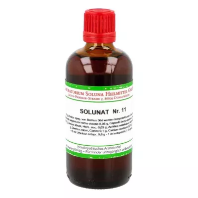 SOLUNAT Gotas n.º 11, 100 ml