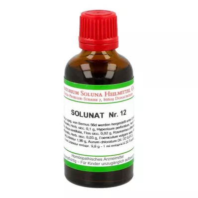 SOLUNAT Gotas N.º 12, 50 ml