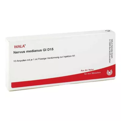 NERVUS MEDIANUS GL D 15 ampolas, 10X1 ml