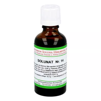 SOLUNAT Gotas N.º 14, 50 ml