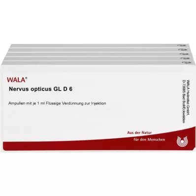 NERVUS OPTICUS GL D 6 ampolas, 50X1 ml