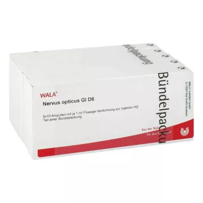 NERVUS OPTICUS GL D 6 ampolas, 50X1 ml NERVUS OPTICUS GL D 6 ampolas, 50X1 ml