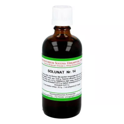 SOLUNAT Gotas nº 14, 100 ml SOLUNAT Gotas nº 14, 100 ml