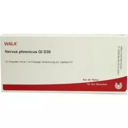 NERVUS PHRENICUS GL D 30 ampolas, 10X1 ml