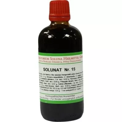 SOLUNAT Gotas n.º 15, 100 ml