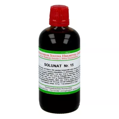 SOLUNAT Gotas n.º 15, 100 ml