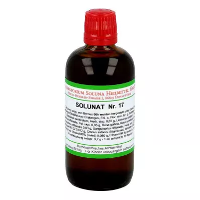 SOLUNAT N.º 17 Gotas, 100 ml