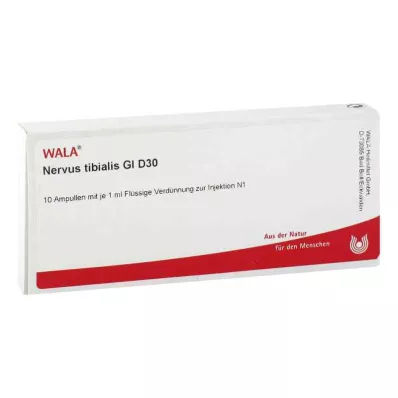 NERVUS TIBIALIS GL D 30 ampolas, 10X1 ml