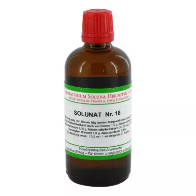 SOLUNAT N.º 18 gotas, 100 ml SOLUNAT N.º 18 gotas, 100 ml