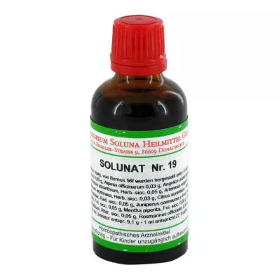 SOLUNAT Gotas N.º 19, 50 ml SOLUNAT Gotas N.º 19, 50 ml
