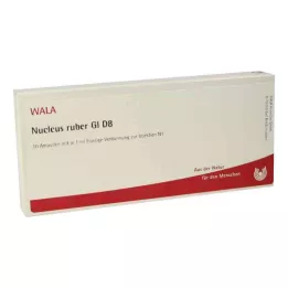 NUCLEUS ruber GL D 8 ampolas, 10X1 ml